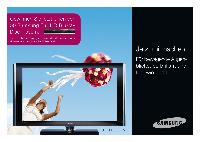 „Farbe und Brillanz in perfekter Harmonie“ – Samsung startet Marketingkampagne für die neuen Full HD LCD-Fernseher