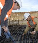 BBI-Bahnhof: Erster Rohbauabschnitt fertig gestellt