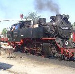Erste deutsche Dampflokomotive „Saxonia“ am 12. Juli 2008 in Dresden