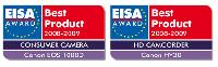 Drei Auszeichnungen für Canon bei den EISA Awards 2008–2009