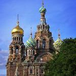 Prosit Neujahr in St. Petersburg