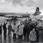 50-jähriges Jubiläum des ersten Transatlantikflugs eines Passagierdüsenflugzeugs