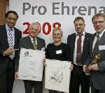 Preis „Pro Ehrenamt 2008“ an Volkswagen verliehen