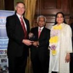 Jet Airways-Gründer Naresh Goyal und seine Frau Anita sind „Internationale Unternehmer des Jahres 2008“