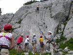 Fun & Action bei den Jugend Erlebnisklettercamps im Rofan am Achensee/Tirol