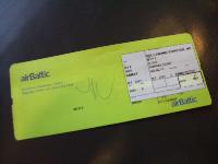 Air Baltic führt Check-in-Pauschale ein
