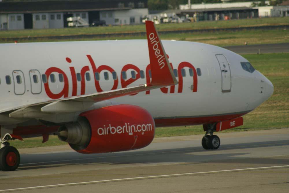 Air Berlin mit Passagierplus im Mai