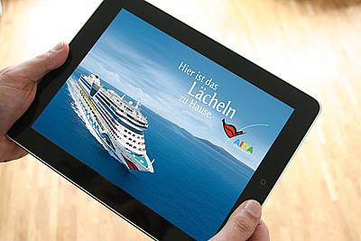 AIDA bietet eine der beliebtesten iPad Apps an