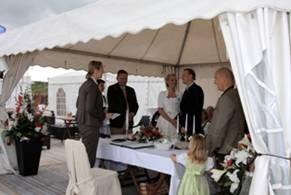 Bayerische Hochzeit am Damper Ostseestrand