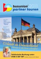 Der neue Katalog von Busunion: Partner Touren 2011