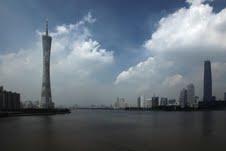 Höchster Fernsehturm der Welt in Guangzhou eröffnet