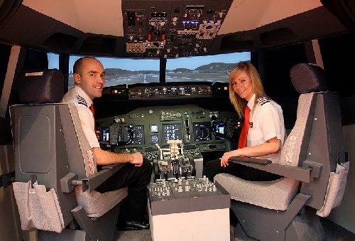 Weihnachtsgeschenk zum Abheben: Als Pilot mit einer Boeing 737 zum selbst gewählten Ziel fliegen
