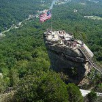 USA-Reisen: Chimney Rock State Park in North Carolina