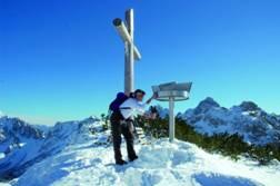 Das Tannheimer Tal bietet über 70 Kilometer geräumte Winterwanderwege