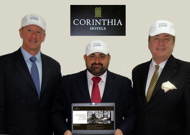 CUTTING EDGE TECHNOLOGY FOR NEW ‘CORINTHIA HOTELS’ WEBSITE