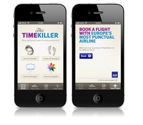SAS: iPhone App für Reisende, die NICHT mit SAS fliegen