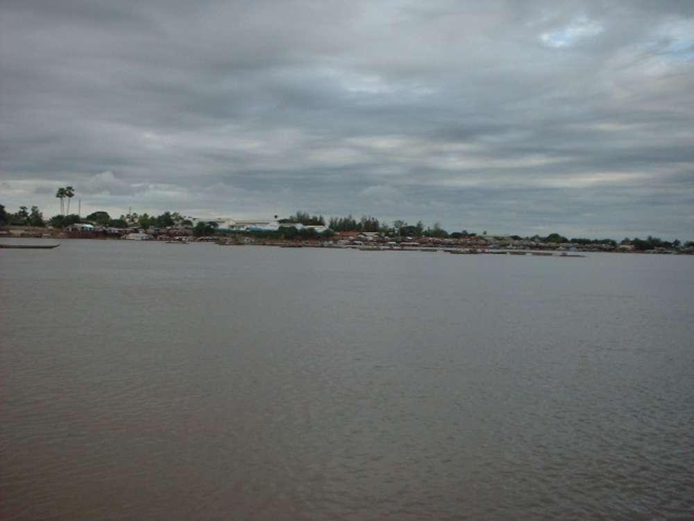 Überschwemmungslage in Zentralthailand