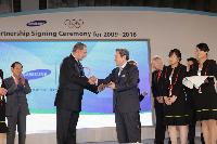 Samsungs Mobiltelefonsparte baut Sponsoring-Aktivitäten mit dem Internationalen Olympischen Komitee bis 2016 aus