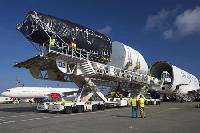 Fuselage Sections for Boeing 787 Dreamliner Delivered to Everett