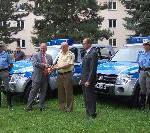 Mitsubishi übergibt Pajero Geländewagen an die hessische Polizei