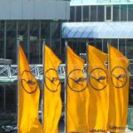 Lufthansa auf der Jobmesse am Frankfurter Flughafen