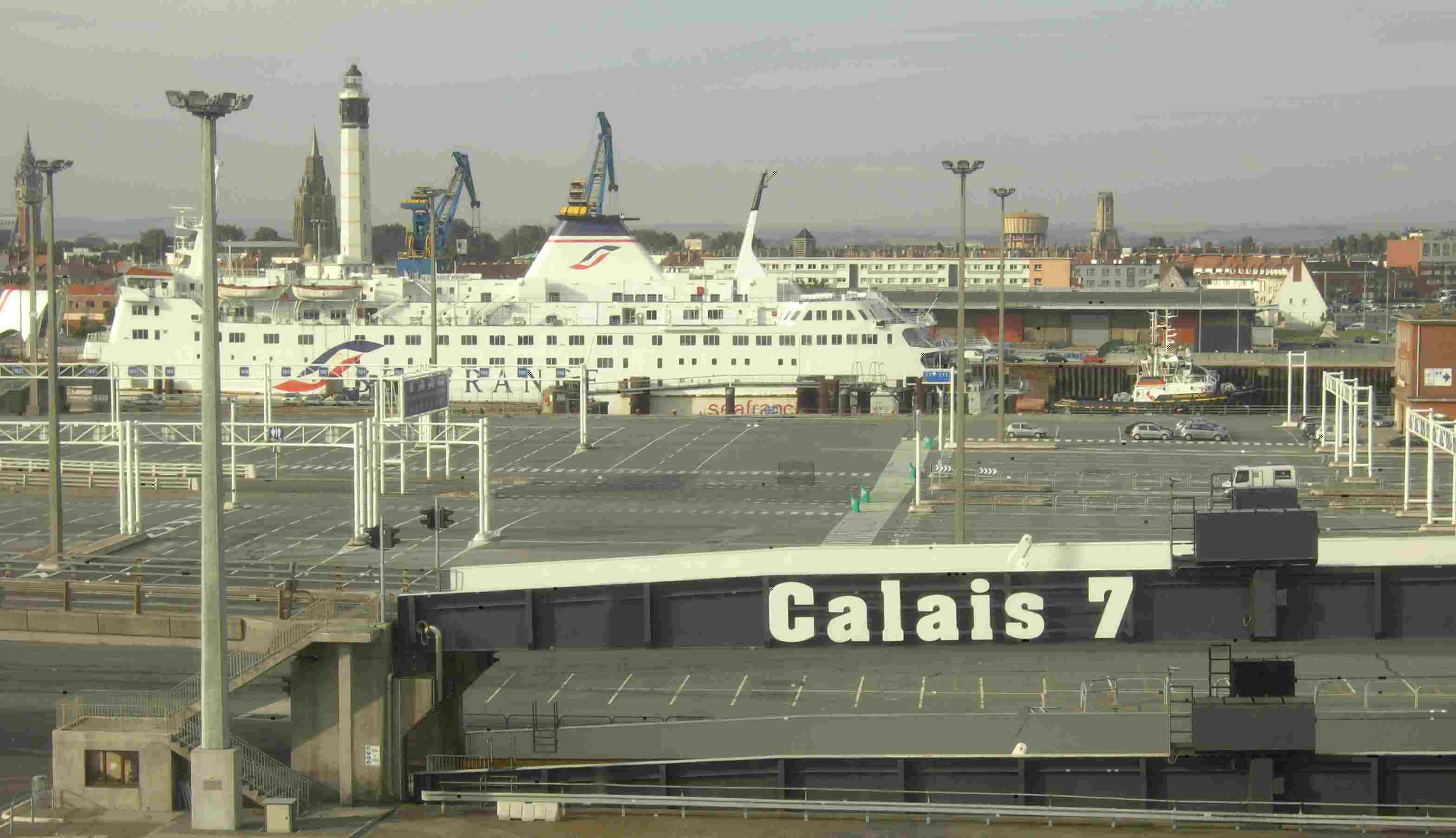 Mit der SeaFrance-Fähre über den Kanal nach Calais
