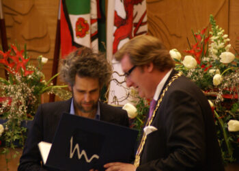 Christoph Schlingensief – Käutnerpreis-Verleihung Düsseldorf 2010