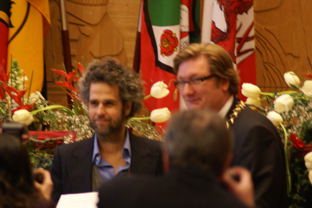 Christoph Schlingensief, Käutnerpreis-Verleihung in Düsseldorf am 2. März 2010