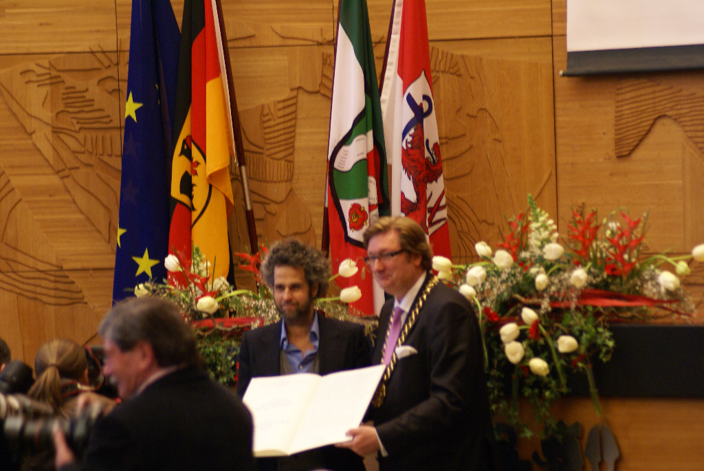 Christoph Schlingensief, Käutnerpreis-Verleihung in Düsseldorf am 2. März 2010