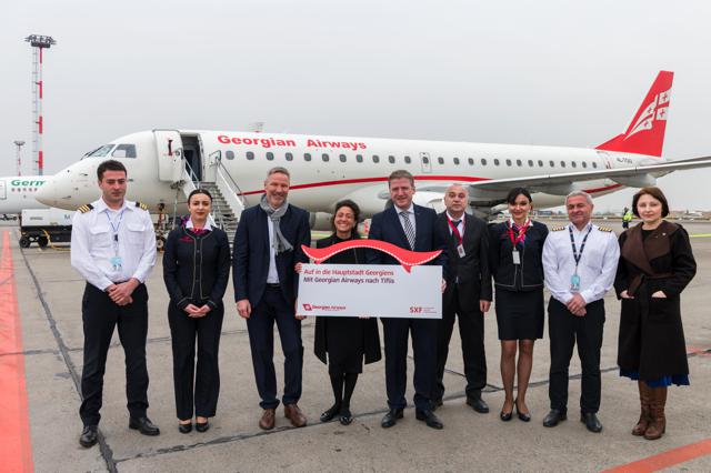 Mit Georgian Airways nach Tiflis: Neue Airline fliegt ab Berlin-Schönefeld