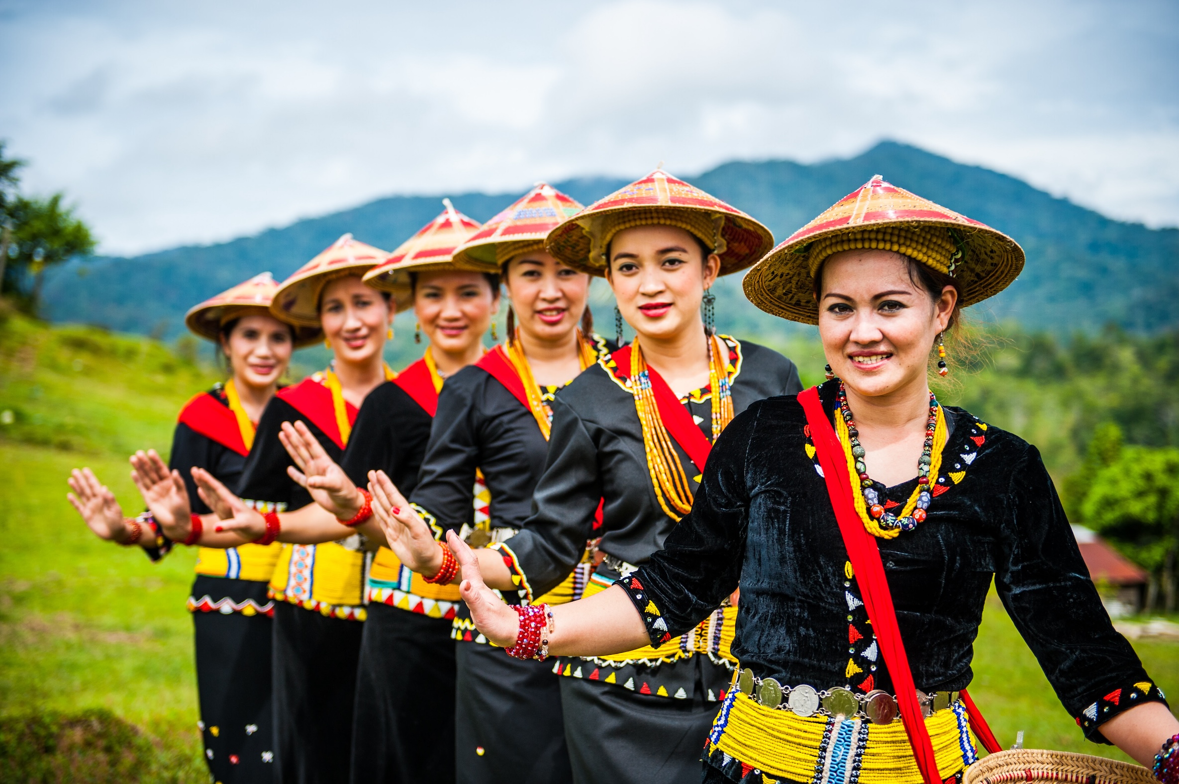 Tanzgruppe in Malaysia